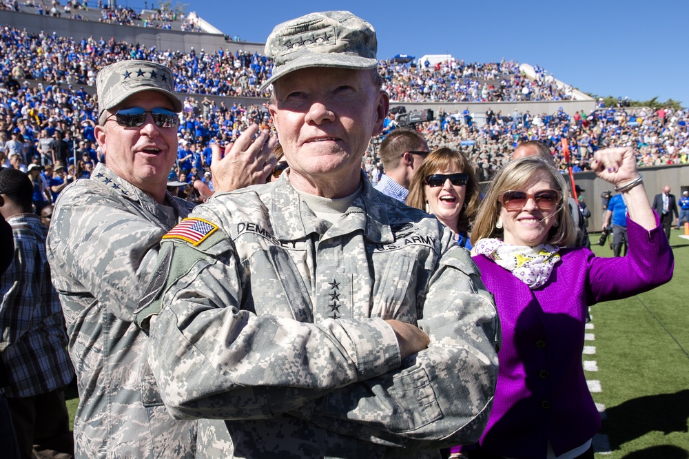 CJCS and VCJCS attend Warrior Games Tailgate and AF vs. Navy football
