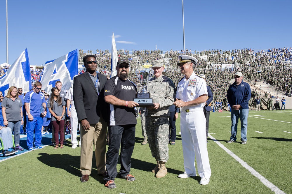 CJCS and VCJCS attend Warrior Games Tailgate and AF v Navy football