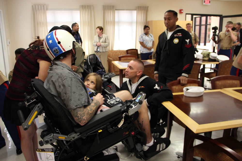 Showing appreciation to the nation’s wounded warriors