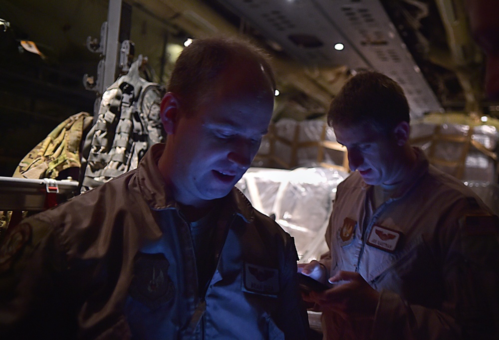Ramstein launches first C-130J flight to assist Ebola outbreak efforts