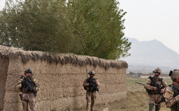 Patrol through Parwan