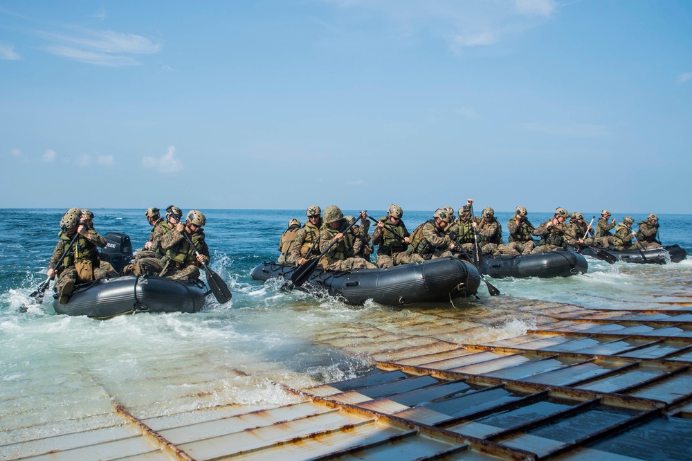 USS Germantown operations