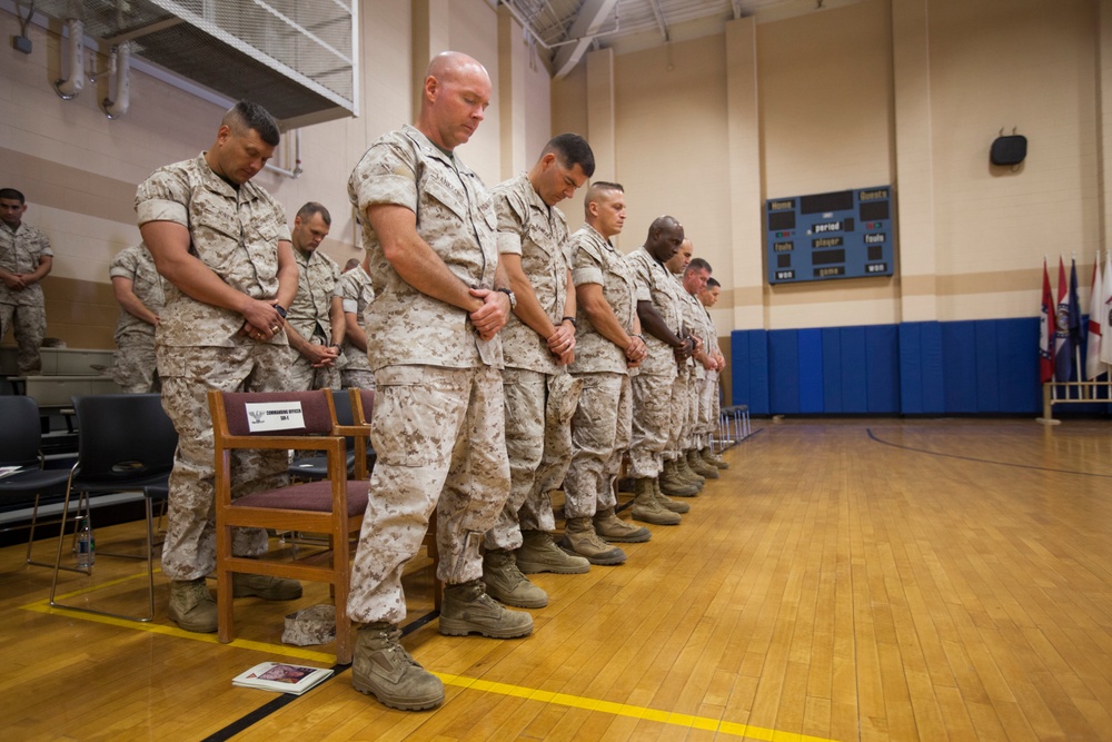 1st Sgt Comb's Retirement Ceremony