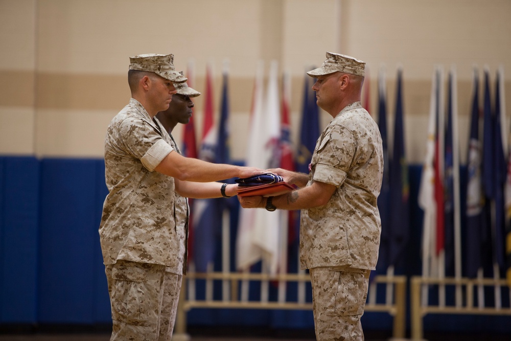 1st Sgt Comb's Retirement Ceremony