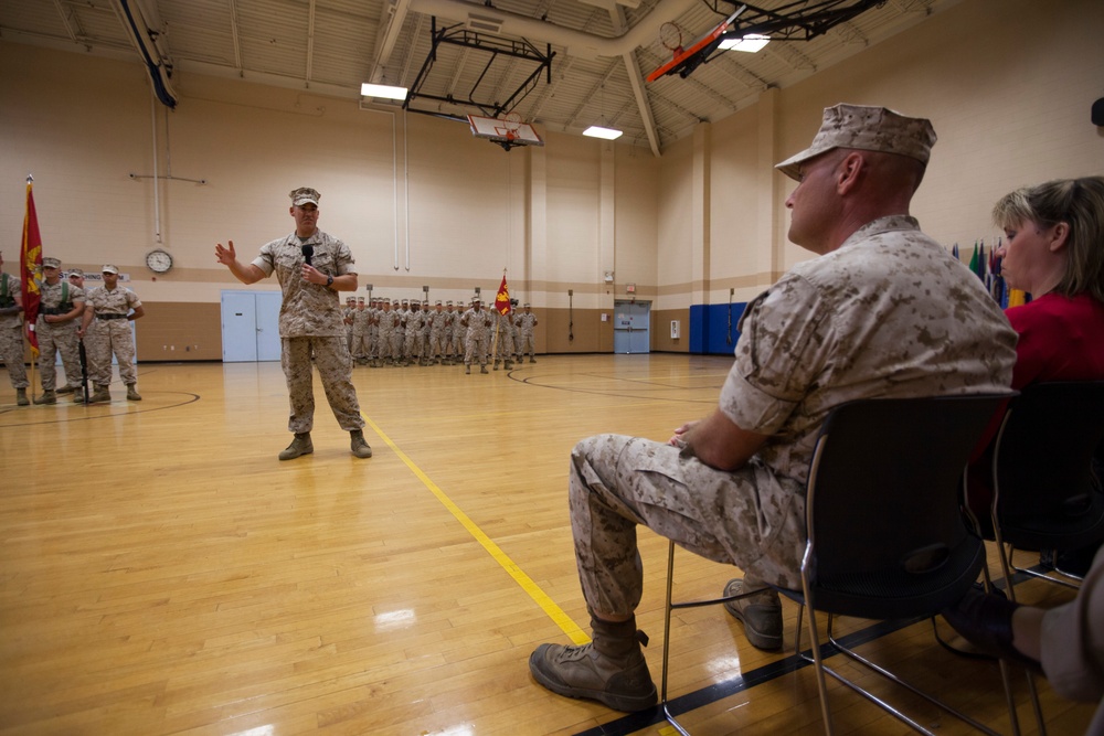 1st Sgt Comb's Retirement Ceremony