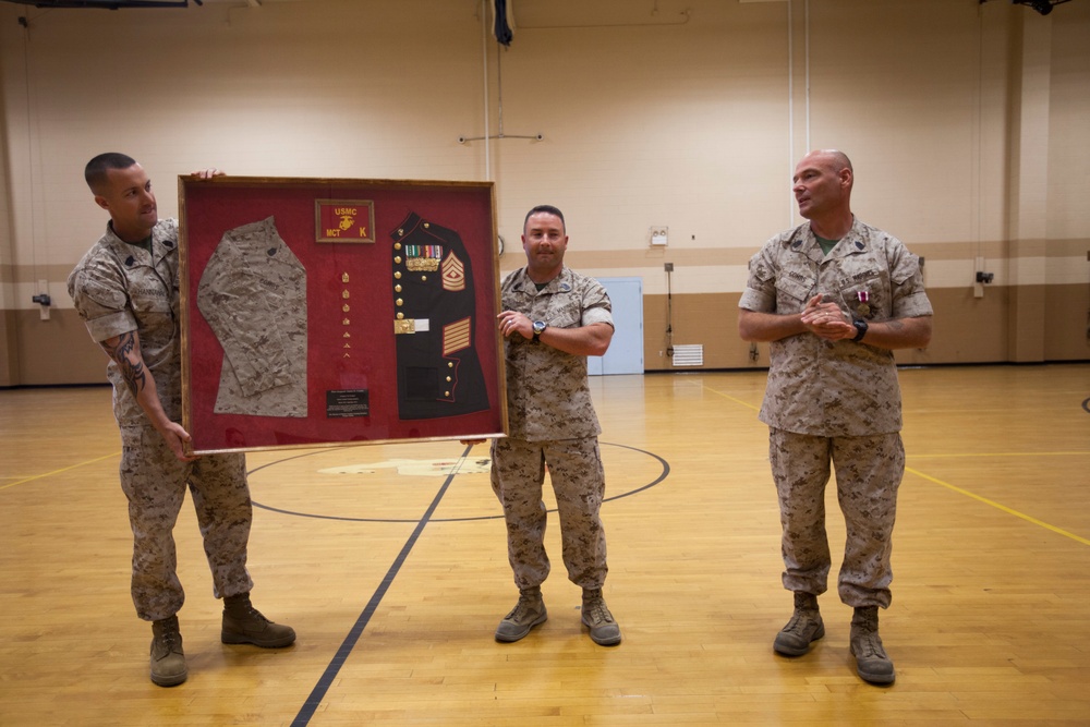 1st Sgt Comb's Retirement Ceremony