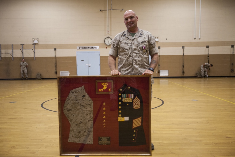 1st Sgt Comb's Retirement Ceremony