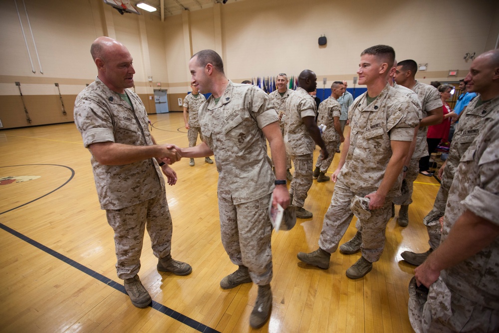 1st Sgt Comb's Retirement Ceremony