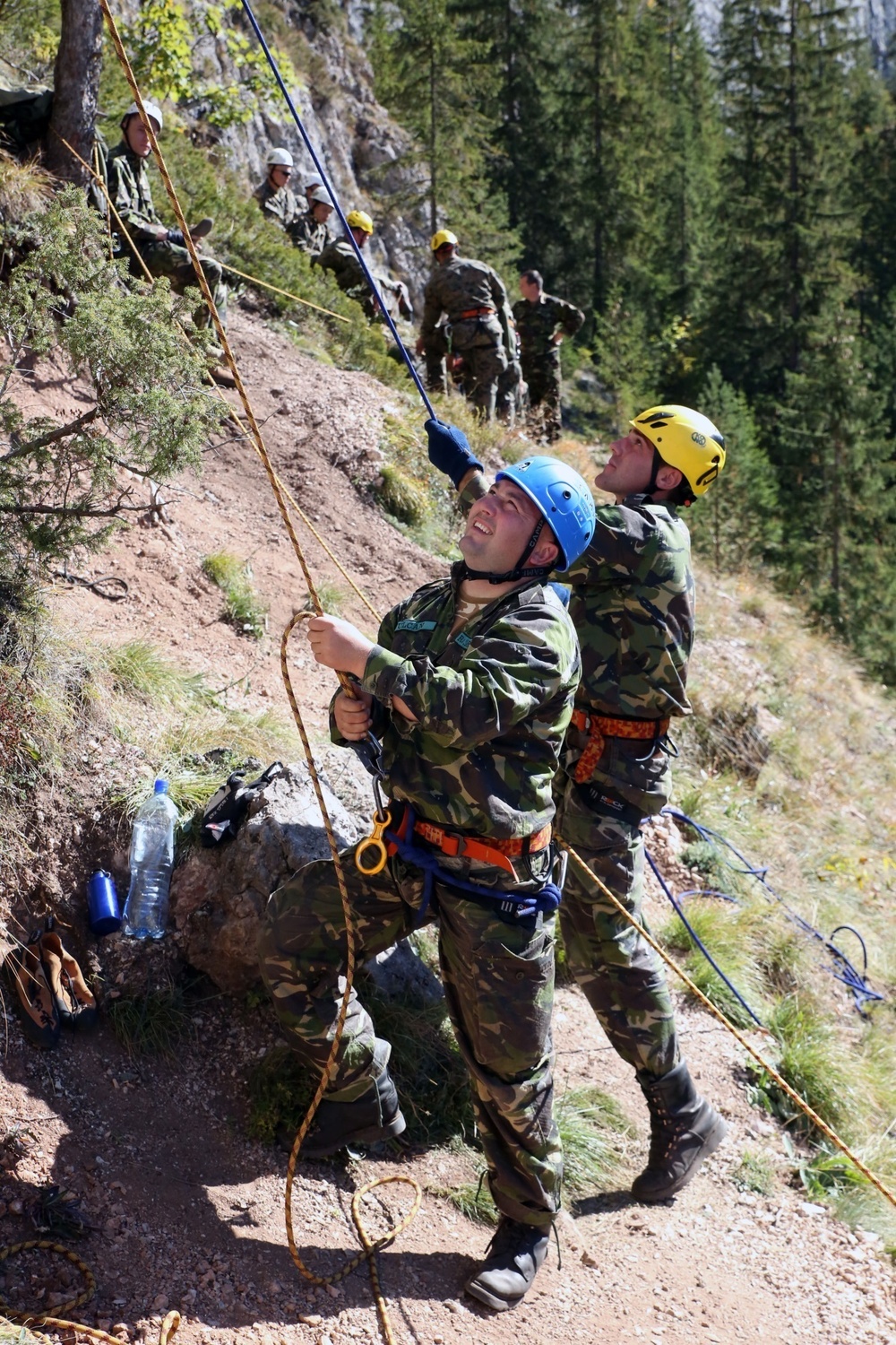 Marines, Romanian Land Forces conquer the mountains during Platinum Lynx 14.6