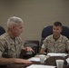 2d Marine Divison Commander visits the School of Infantry-East