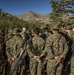 Brigadier General Charles G. Chiarotti visits CLB-6 Marines at Mountain Warfare Training Center