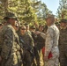 Brigadier General Charles G. Chiarotti visits CLB-6 Marines at Mountain Warfare Training Center