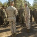 Brigadier General Charles G. Chiarotti visits CLB-6 Marines at Mountain Warfare Training Center