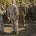 Brigadier General Charles G. Chiarotti visits CLB-6 Marines at Mountain Warfare Training Center