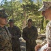 Brigadier General Charles G. Chiarotti visits CLB-6 Marines at Mountain Warfare Training Center