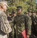 Brigadier General Charles G. Chiarotti visits CLB-6 Marines at Mountain Warfare Training Center