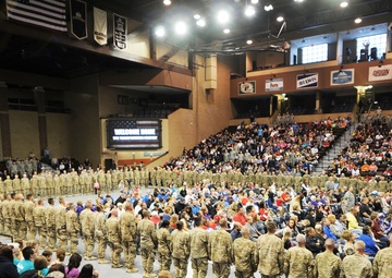 1742nd Soldiers welcomed home from Afghanistan