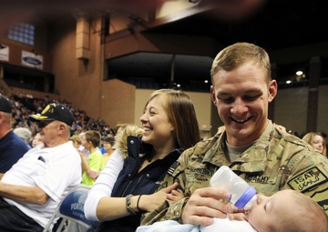 1742nd Soldiers welcomed home from Afghanistan