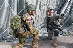 82nd Airborne Division partners with Royal Netherlands army during Operation Noble Ledger 2014