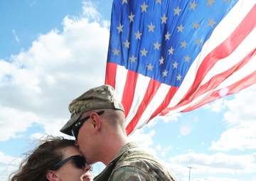 1742nd Soldiers welcomed home from Afghanistan