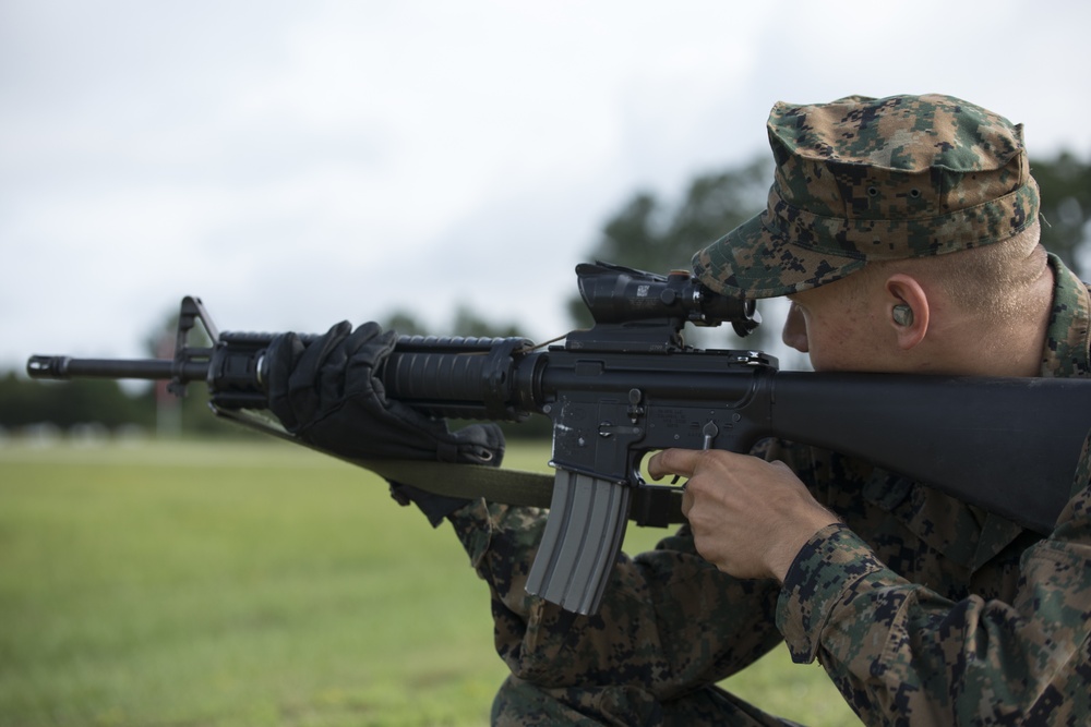 Photo Gallery: Marine recruits practice marksmanship fundamentals on Parris Island