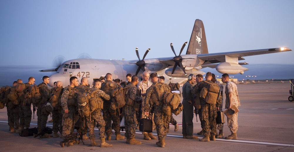 U.S. Marines support to Operation United Assistance