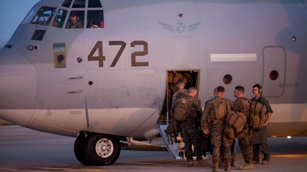 U.S. Marines support Operation United Assistance