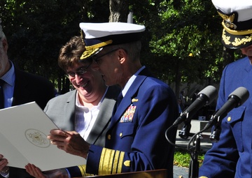 Coast Guard presents Rear Adm. Bennis Security Award