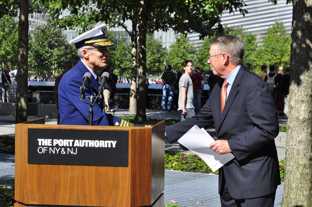 Coast Guard presents Rear Adm. Bennis Security Award