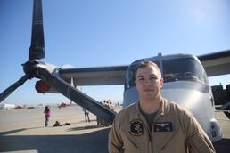 Fleet Week flies close to home for Osprey pilot
