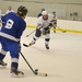 Leadership coaches Blue vs. White Fairchild hockey teams