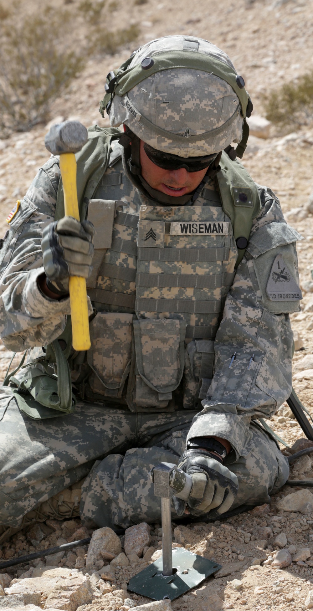 Setting up communications equipment