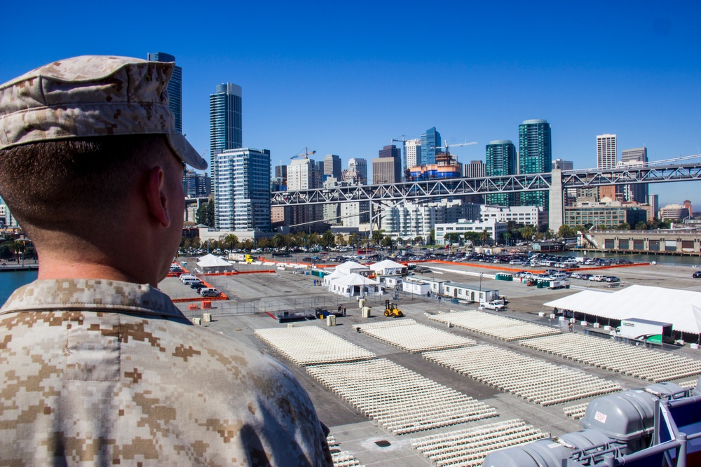 Surreal homecoming for Concord Marine