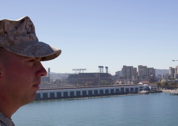 Surreal homecoming for Concord Marine