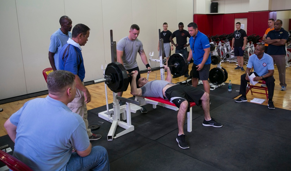 Marines ‘Flex their Pecks’ for Breast Cancer Awareness
