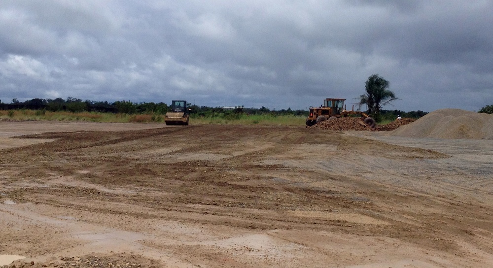 Bomi County Ebola treatment unit site