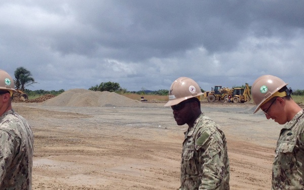 Bomi County Ebola treatment unit site