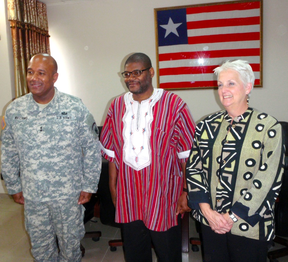 US. Army Africa Commander participates in news conference