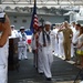 USS Bunker Hill change of command