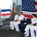 USS Bunker Hill change of command