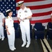 USS Bunker Hill change of command