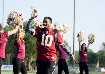 Redskins, kids Play 60 at Belvoir