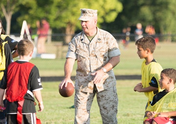 Redskins, kids Play 60 at Belvoir