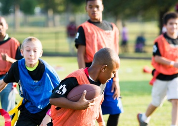 Redskins, kids Play 60 at Belvoir