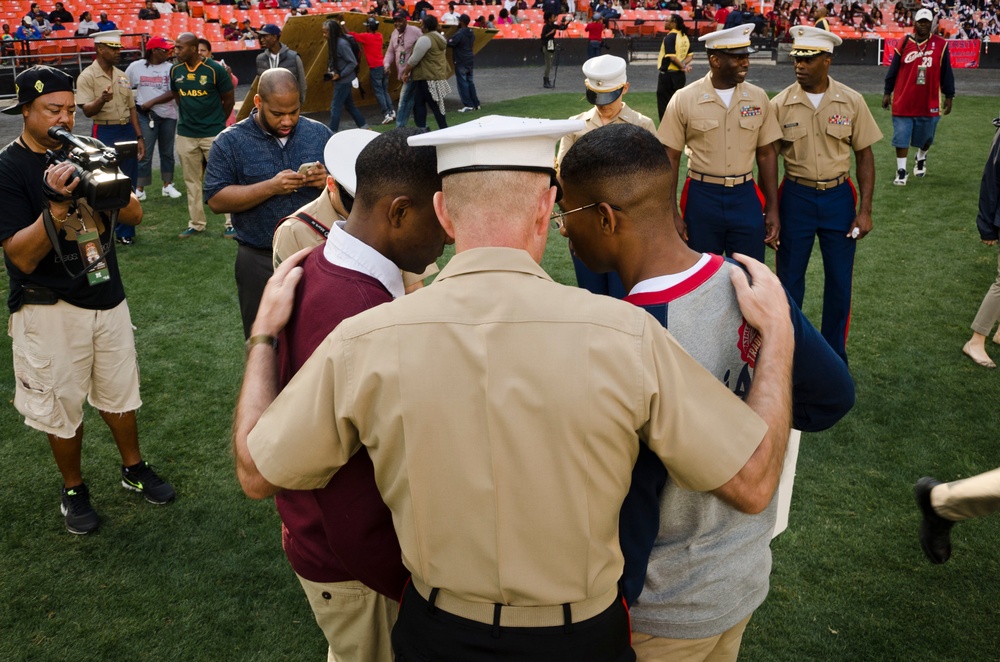 Marine Corps awards full-ride scholarship to Baltimore and D.C. youths