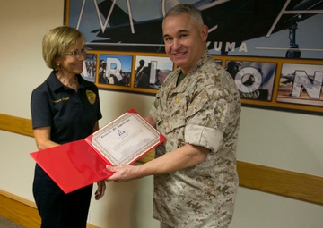 MCAS Yuma Employee of the 4th Quarter Recognized