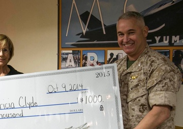 MCAS Yuma Employee of the 4th Quarter Recognized