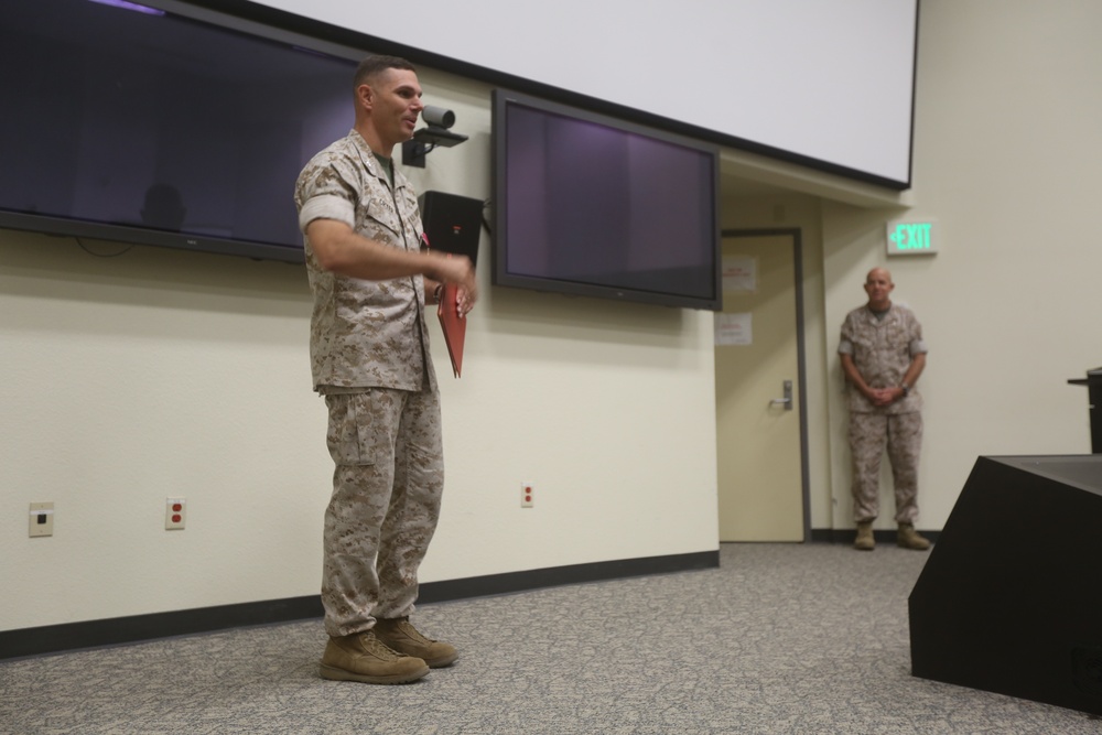 Colonel Vance L. Cryer receives Legion of Merit award