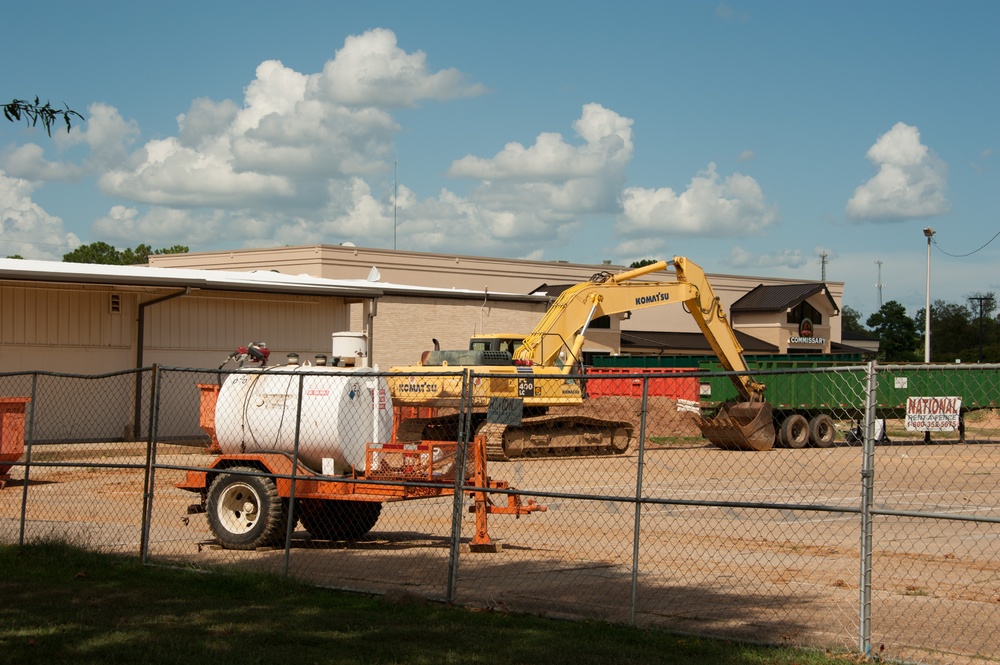 Demoliton of  Maxwell AFB-Gunter Annex Commissary