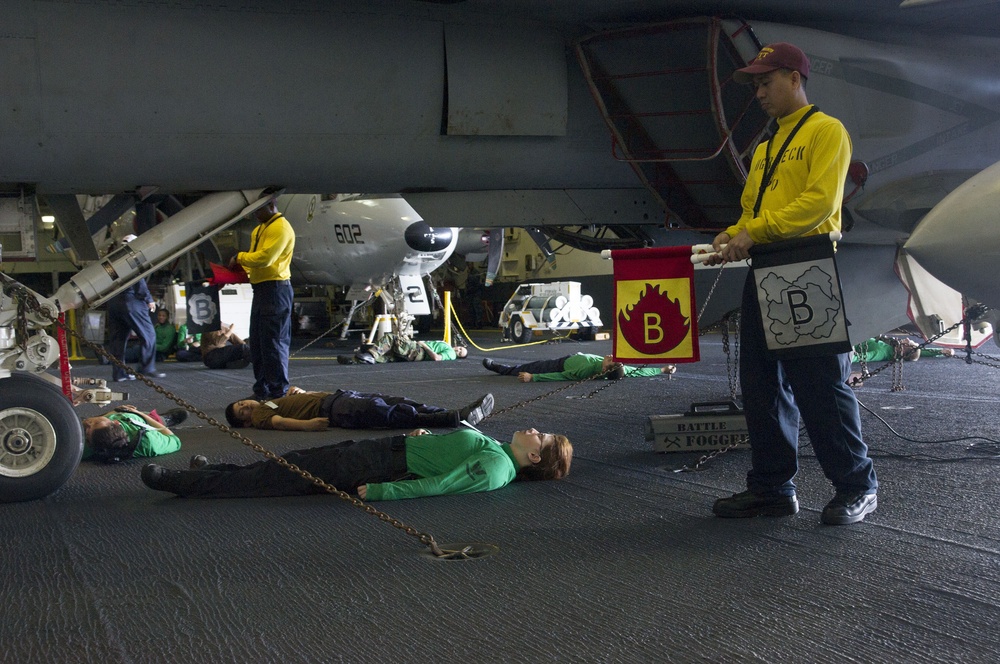 USS George Washington operations